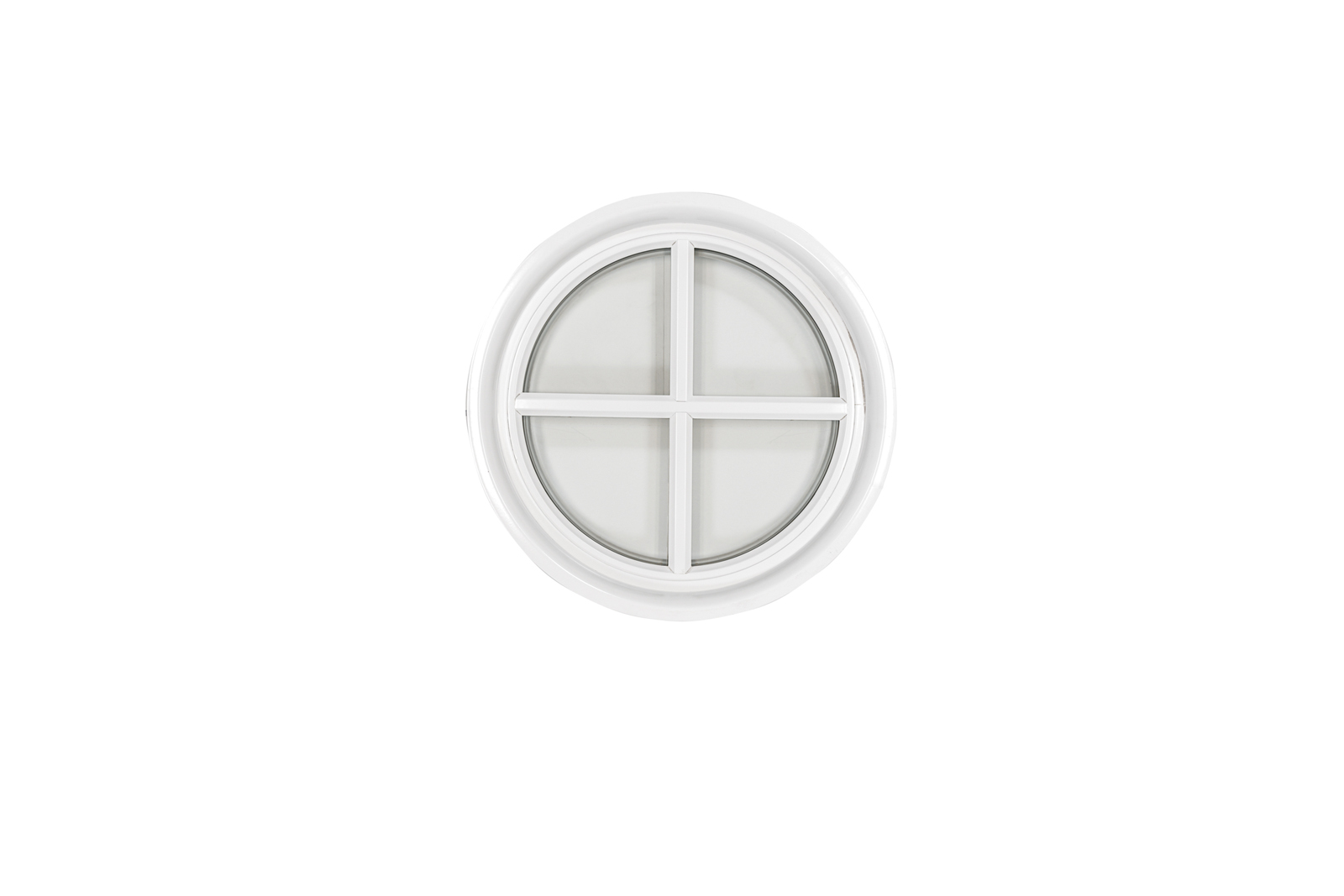 400 Series Round Circle Window in White