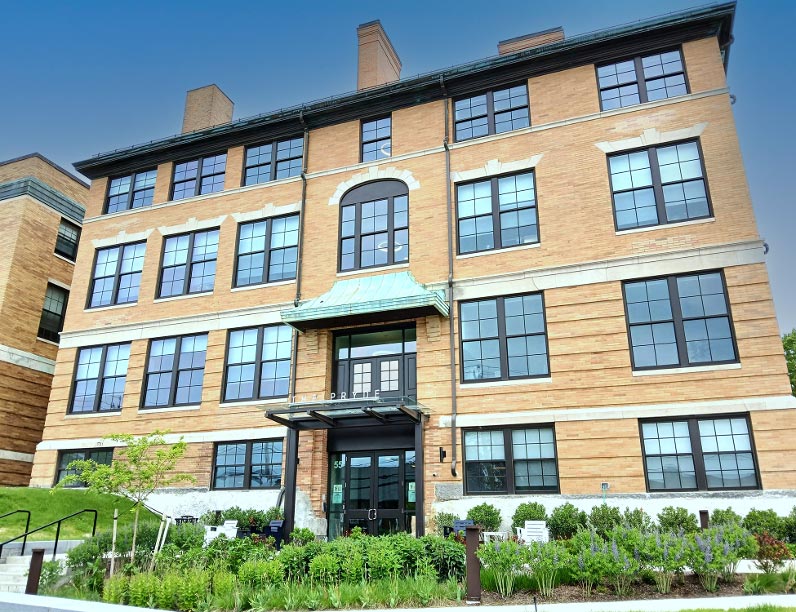 Aluminum windows project for Pennrose/LQBTQ Senior Housing