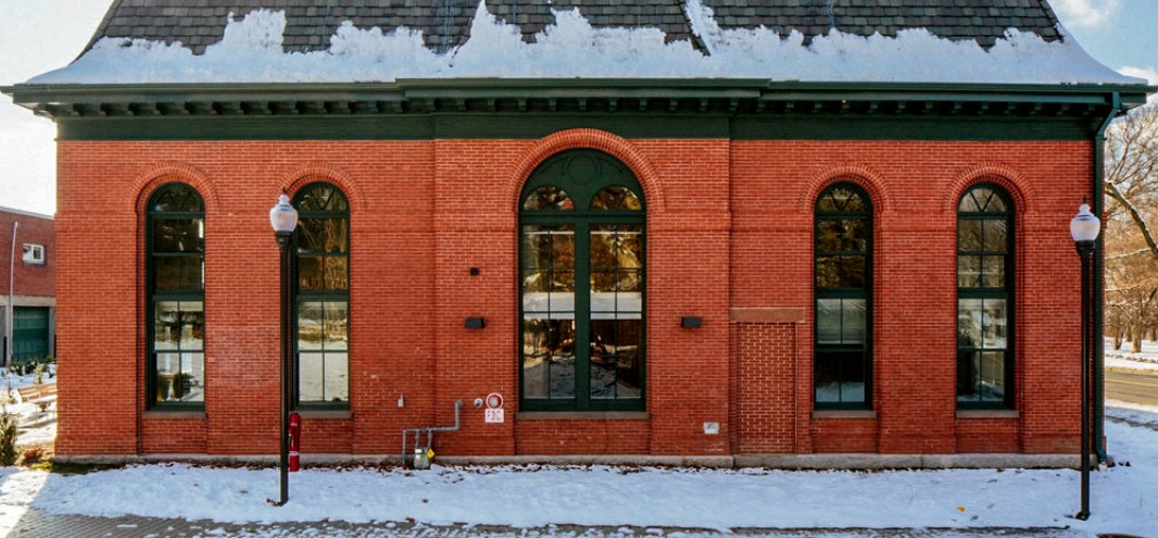 Completely restored Somerville Mystic Waterworks Building