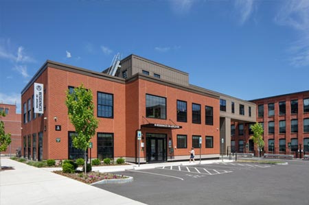 windows designed and made by us for Residences on Appleton - Holyoke, MA